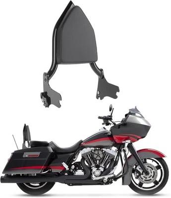 Backrest Sissy Bar for Harley Touring Road King Road Electra Street Glide 97-08 - Image 1 of 4