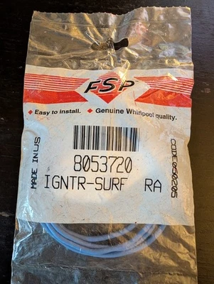 正品惠而浦 Gas Range Spark Igniter 8053720 W11032529 W10896683 W10850843 — 第 1/2 张图片