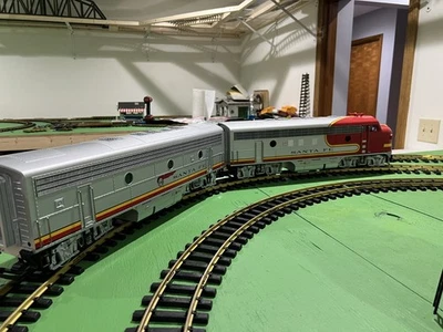 LGB 20570 SANTA FE (WARBONNET) F7 A UNIT & 20582 SANTA FE F7B UNIT EX - Image 1 of 4