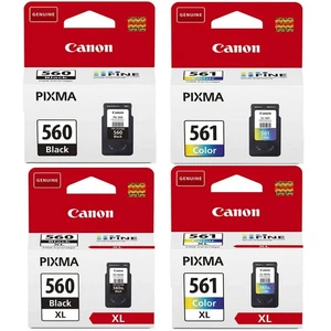 Canon PG560 / CL561 / PG560XL / CL561XL / Ink Cartridge For PIXMA TS5350 Printer - Picture 1 of 7