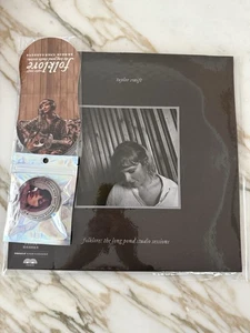 Taylor Swift Folklore: Long Pond Studio Sessions Chinese VER + VINYL MITT - Picture 1 of 4