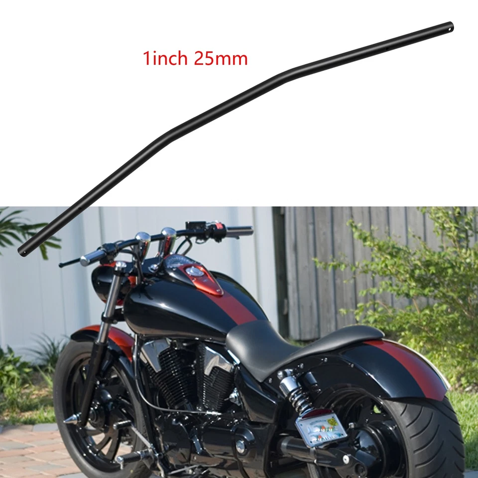 Manillar de motocicleta 25 mm 1" barras de arrastre para Honda VTX 1800 N VTX1800C VTX1300C Foto 1 de 4