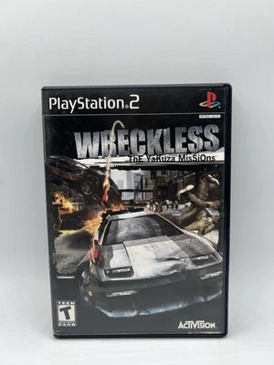 Wreckless The Yakuza Missions PS2 PlayStation 2 Complete CIB - Image 1 of 4
