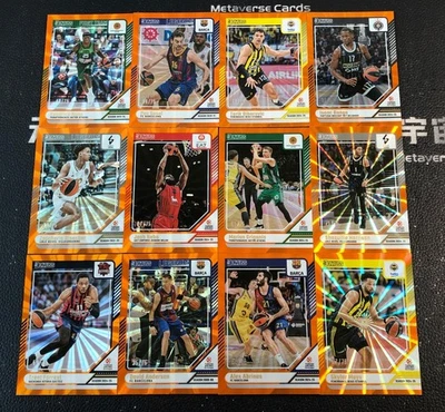 Lote 2024-25 Donruss Euroleague Pau Gasol Tarik Bierovic Josb Nebo /75*12 - Imagem 1 de 2