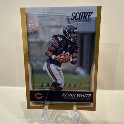 2016 Score - Kevin White #59 Gold Zone /50 - Image 1 of 2