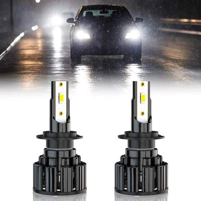 Kit de faros LED para Volvo V60 2015-2018 H7 6000K bombillas blancas haz bajo Foto 1 de 4