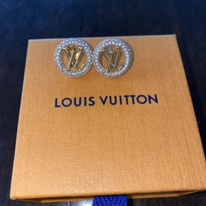 Louis Vuitton Ohrringe By Night M00757 Strass  - Bild 1 von 7