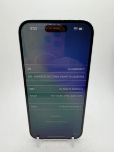 Apple iPhone 15 - Blau - 128GB - Ist-Zustand zum Ausschlachten/Ersatzteile/Demontage - Bild 1 von 7