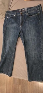 Jeans de mezclilla azul Seven7 para mujer talla 22 W  - Imagen 1 de 5