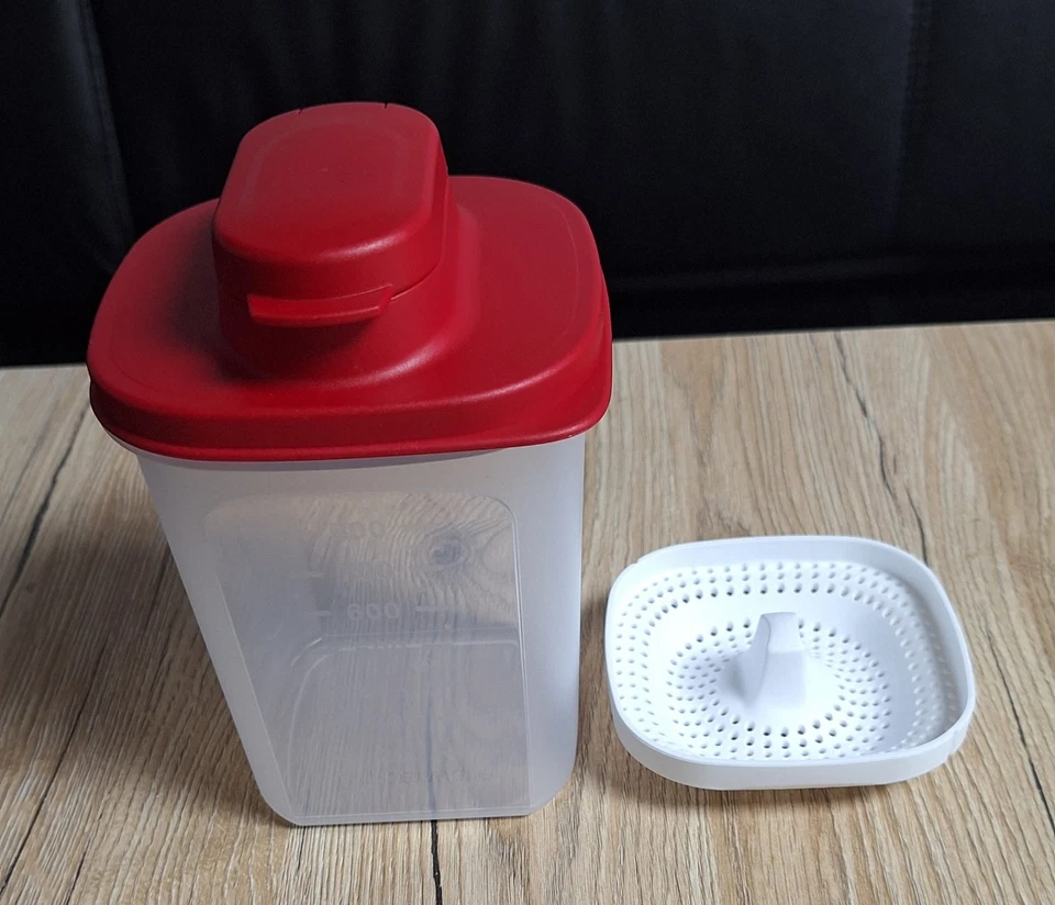 Tupperware Slimline Kanne *neu* Erfrischer 1L mit Siebeinsatz - Bild 1 von 1
