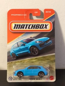 Matchbox 2025 Porsche Macan S blau - Bild 1 von 1