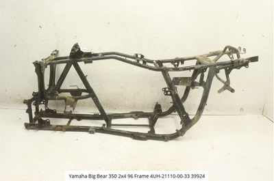Yamaha Big Bear 350 2x4 96 Frame 4UH-21110-00-33 39924-FreeShipping Foto 1 de 4
