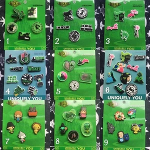 Crocs Handmade Jibbitz 5-10pc Wicked Wizard Of Oz Shoe charms Set Glinda elphaba - Picture 1 of 40