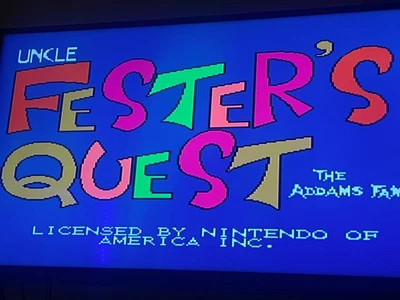 Fester's Quest (Nintendo Entertainment System, 1989) -- FESTER QUEST for NES - Image 1 of 4