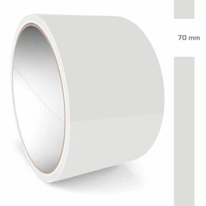 Tiras decorativas 70mm 10 metros gris claro brillante RAL 7035 brillo coche barco moto - Imagen 1 de 5