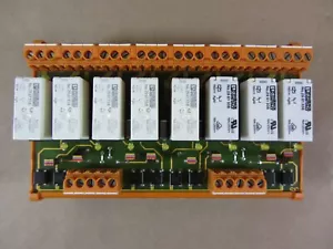 Módulo de relé Weidmuller (base con 8 relés), RSM 8RS 115UC LP, 1114661001 - Imagen 1 de 6