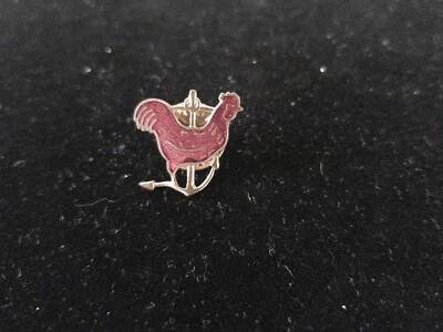 Vintage Red Rooster Tie Pin/Tack - Image 1 of 2