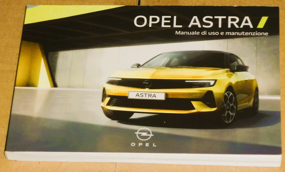 Opel Astra uso manutenzione,libretto istruzioni Opel Astra 2022 - Immagine 1 di 1