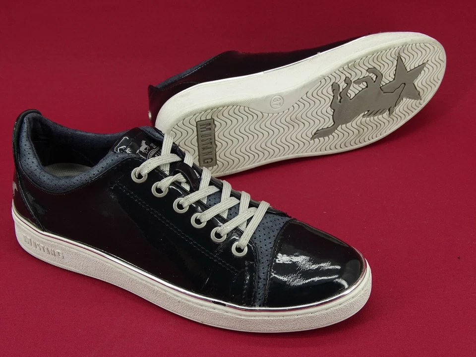 Mustang туфли балерины повседневный половина туфли кроссовки женский размер 37 - Изображение 1 из 4