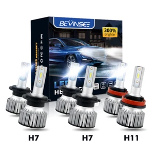 Bombillas LED y antiniebla blancas para Audi A4 2007-2014 6x combo H7 H11 - Imagen 1 de 12