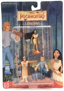 Disney's Pocahontas-Chief Powhatan-John Smith 3er-Pack mit BONUS Aschenputtelfigur-MOC - Bild 1 von 12