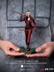 Iron Studios DCCTSS50421-10 The Suicide Squad 1/10 Scale Harley Quinn Statue - Picture 1 of 6