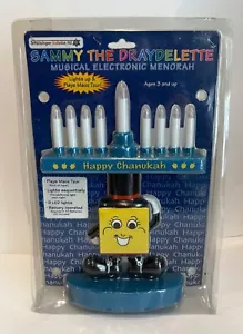 Vintage Sammy The Draydelette Musical Electronic Chanukka Chanukka Menora - Bild 1 von 3