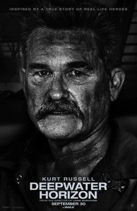 DEEPWATER HORIZON - 13,5""x20"" póster de película promocional original SDCC 2016 Kurt Russell - Imagen 1 de 1