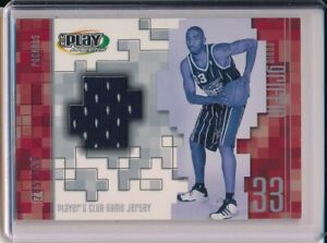 EDDIE GRIFFIN 2001-02 UD PLAYMAKERS PLAYER'S CLUB JERSEY RELIC RC /350