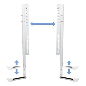 AVF Universal Soundbar Mounting Kit - Black or White - Picture 1 of 40