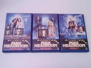 Max Headroom Vol. 1 + 2 + 3 1987 VHS German PAL Video Großbox Anarcho TV Serie - Bild 1 von 7