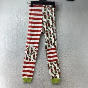 Hanna Andersson Kids Dr Seuss Grinch Christmas Holiday Pajamas Size US 8 - Picture 1 of 13