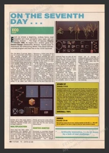 Reino Unido 1988 Exclusivo videojuego ecológico vista previa/revisión - Imagen 1 de 1