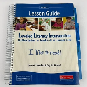Fountas & Pinnell Blue System Leveled Literacy Intervention Lesson Guide Vol 1 - Picture 1 of 13