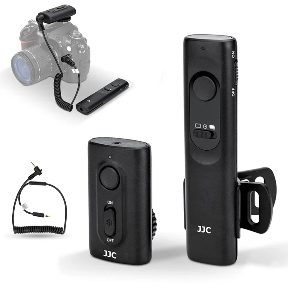 JJC Wireless Remote Control Replaces Fujifilm RR-100 for X100T X100F X-H1 X-Pro2 - Image 1 of 4