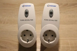 DOPPELPACK Conrad ELV FS20 ST-2 Funkschalter Schalter Funk Steckdose Stecker ST2 - Bild 1 von 4