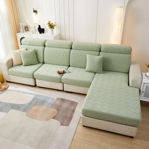 Funda de cojín de sofá elástica universal 1/2/3/4 plazas funda protectora - Imagen 1 de 26