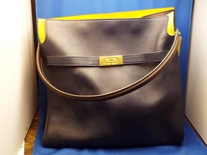 Tory Burch Lee Radziwill doppelte Schulranzen Tasche Geldbörse: Troy marineblau - Bild 1 von 8