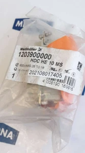 WEIDMULLER 1203900000 HDC HE 10 MS 600V AWG 26 TO 16 - Bild 1 von 6