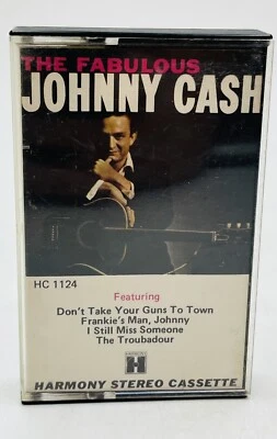 The Fabulous Johnny Cash Cassette Tape HC 1124 - Image 1 of 4