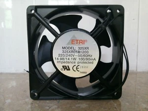 1 PCS ETRI Fan 325XR 325XR0181200 AC 220V 12cm 12038 2 wire - Picture 1 of 1