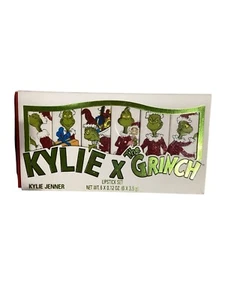 Neu in Verpackung Kylie Jenner × The Grinch komplettes Lippenstift-Set 6 Weihnachten Urlaub (12) - Bild 1 von 8