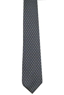 Corbata de cuello DOCKERS para niños 100 % seda gris azul multi 2 3/4" x 49" Foto 1 de 2