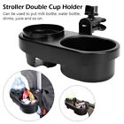 Double Cup Holder Storage Cup Holder Baby Stroller Safety Seat Bottle Snack Box