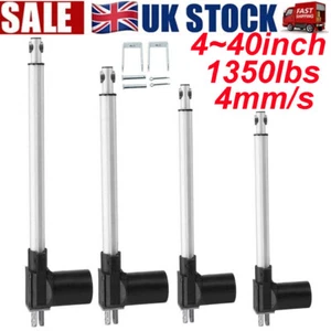 6000N Electric Linear Actuator Motor Stroke 2~40inch Optional DC 12V 4mm/s Fast - Picture 1 of 33
