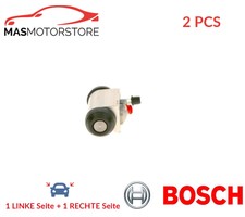 WHEEL BRAKE CYLINDER DRUM BRAKE PAIR BOSCH F 026 002 021 2PCS G FOR RENAULT