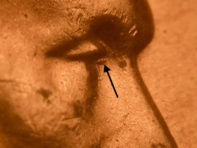 1956-D WDDO-010 Doubled Die Obverse BU Uncirculated Red Lincoln Cent    - Image 1 of 3