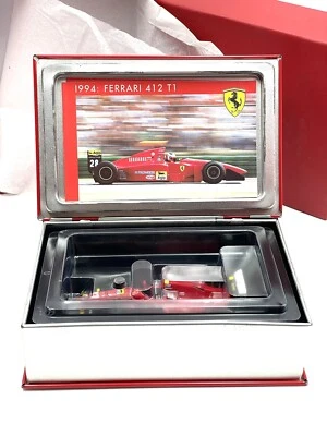 NEW IN BOX RARE IXO FERRARI F1 412 JEAN ALESI   1:43 Scale #NIB NC - Immagine 1 di 4