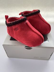 New Ugg Baby Boy Girl Winter Tasman Slippers Size: 2-3c