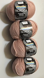 Seria NORDICA Garn - 4er Set - 100% Schurwolle 50 gr ea. Soft & Cozy - Bild 1 von 8